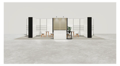Stoisko w systemie M100 LED