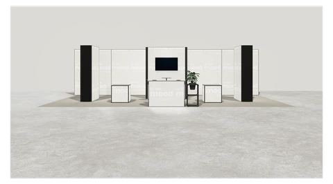 Stoisko w systemie M100 LED