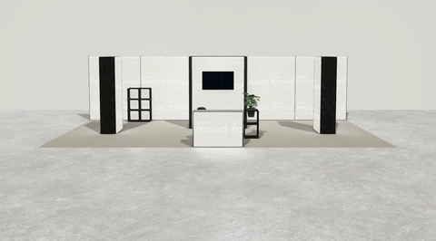 Stoisko w systemie M100 LED