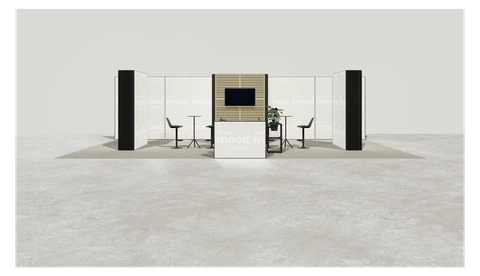 Stoisko w systemie M100 LED