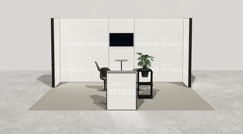 Stoisko w systemie M100 LED