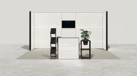 Stoisko w systemie M100 LED