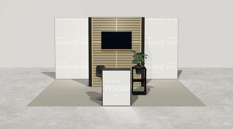 Stoisko w systemie M100 LED