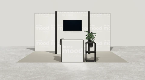 Stoisko w systemie M100 LED