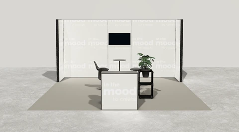 Stoisko w systemie M100 LED