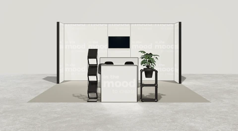 Stoisko w systemie M100 LED