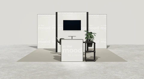 Stoisko w systemie M100 LED