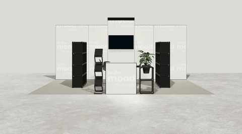 Stoisko w systemie M100 LED