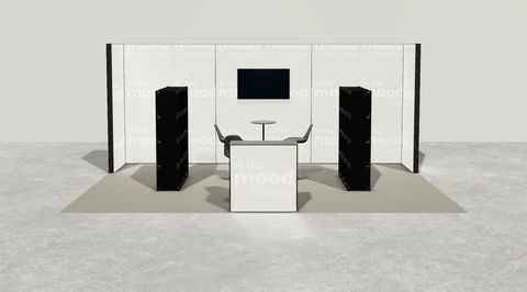 Stoisko w systemie M100 LED