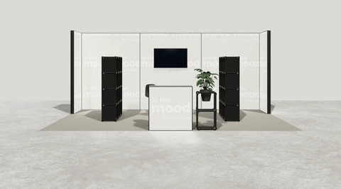 Stoisko w systemie M100 LED
