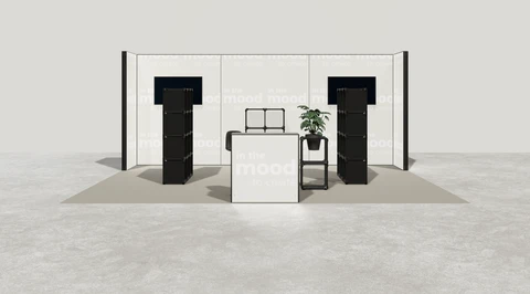 Stoisko w systemie M100 LED