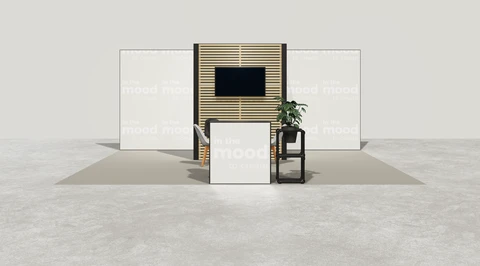 Stoisko w systemie M100 LED