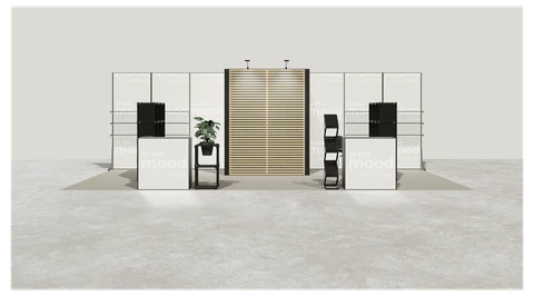 Stoisko w systemie M100 LED