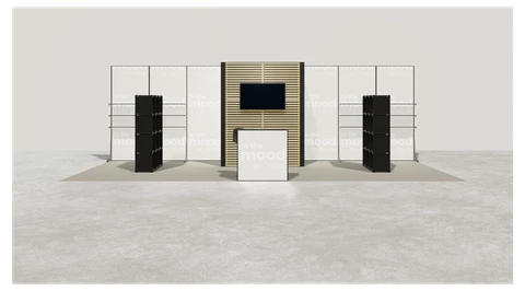Stoisko w systemie M100 LED