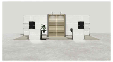 Stoisko w systemie M100 LED