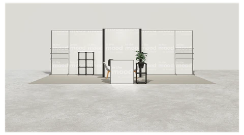Stoisko w systemie M100 LED