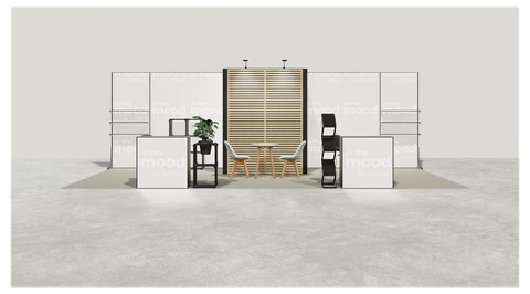 Stoisko w systemie M100 LED