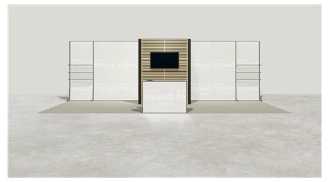 Stoisko w systemie M100 LED