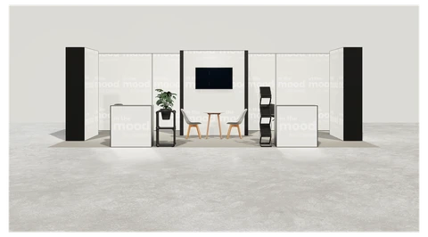 Stoisko w systemie M100 LED