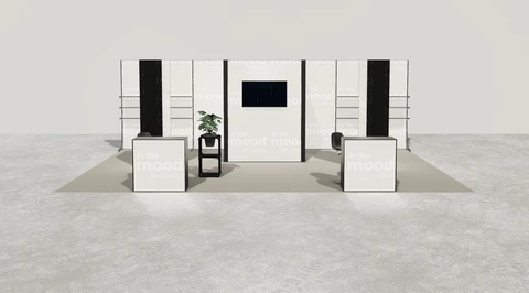 Stoisko w systemie M100 LED