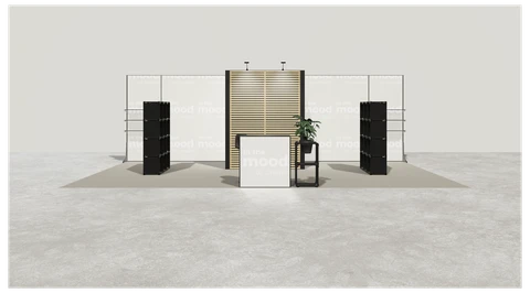 Stoisko w systemie M100 LED