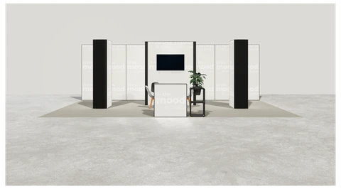 Stoisko w systemie M100 LED