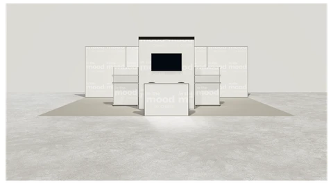 Stoisko w systemie M100 LED