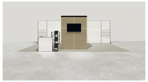 Stoisko w systemie M100 LED