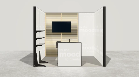 Stoisko w systemie M100 LED