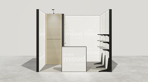 Stoisko w systemie M100 LED