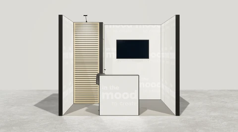 Stoisko w systemie M100 LED