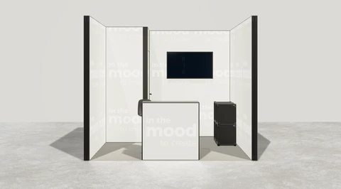 Stoisko w systemie M100 LED
