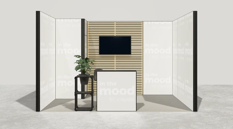 Stoisko w systemie M100 LED