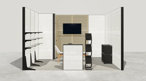 Stoisko w systemie M100 LED