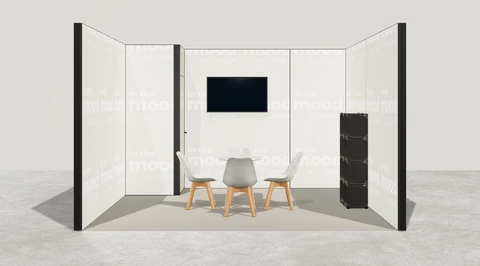 Stoisko w systemie M100 LED