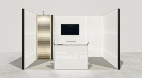 Stoisko w systemie M100 LED