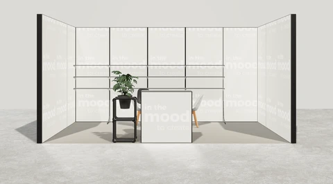 Stoisko w systemie M100 LED