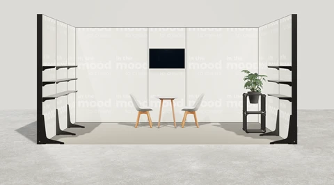 Stoisko w systemie M100 LED
