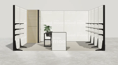 Stoisko w systemie M100 LED