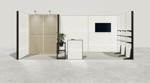 Stoisko w systemie M100 LED