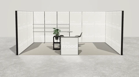 Stoisko w systemie M100 LED