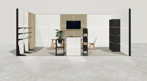 Stoisko w systemie M100 LED