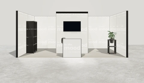 Stoisko w systemie M100 LED