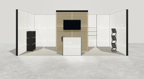 Stoisko w systemie M100 LED