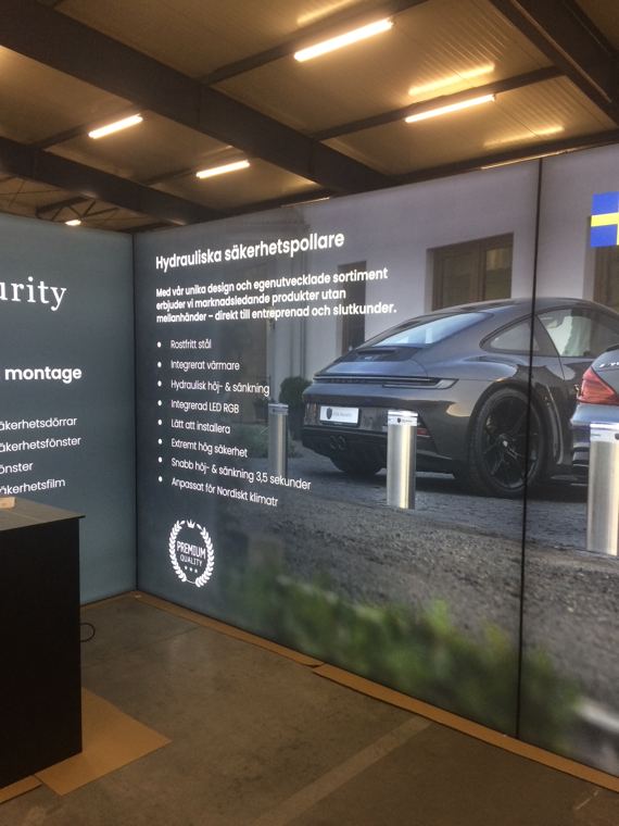 Zabudowa JISA Security, widok od zaplecza